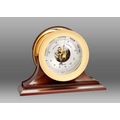 Ship's Bell Barometer w/ 6" Dial on Traditional Base